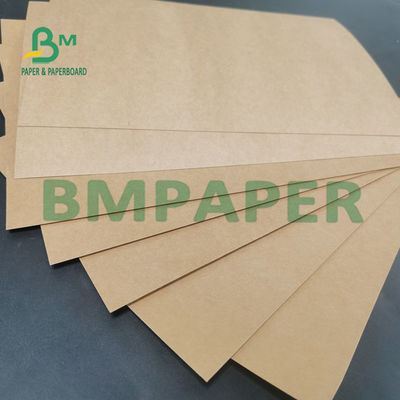 Rolo do papel de envolvimento de Brown Kraft do produto comestível revestimento do PE 300g + 15g para empacotar