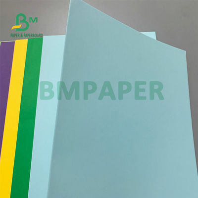 Woodfree Bristol Craft Paper Sheet Uncoated colorido para DIY