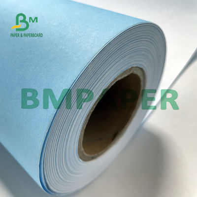 Único papel de plotador 20LB azul tomado partido com material cru da polpa de madeira para o uso diário