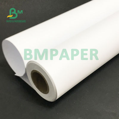 rolo de alta temperatura do papel de plotador de 80gsm CAD para o desenho de engenharia 508mm