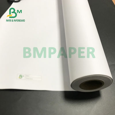lados do papel bond dois do Inkjet 20lb de 914mm x de 100m brancos para o retrato do projeto