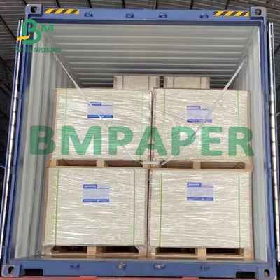 325g 37 o × 25&quot; o rolo de papel do congelador, placa revestida branca descorada do produto comestível lubrifica resistente