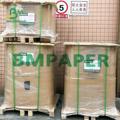 O rolo de papel do congelador impermeável, PE revestiu o papel de embalagem para o envolvimento de alimento