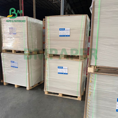 o branco do uniforme 325gsm revestiu o papel traseiro de Kraft para o pão de embalagem 70 x 100cm