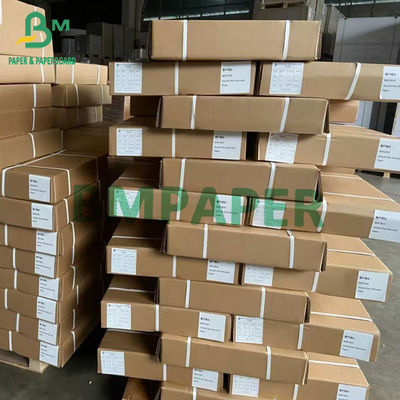 Papel de plotador de papel bond branco do CAD do rolo 20LB com 24&quot; 30&quot; 36&quot; × 50 Yds