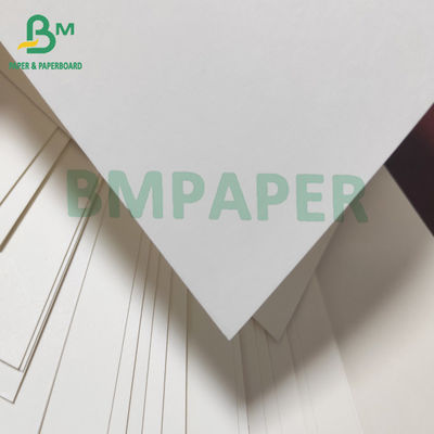 A placa de papel personalizada do estoque branco do copo com 1 PE do PE 2 revestiu sem revestimento