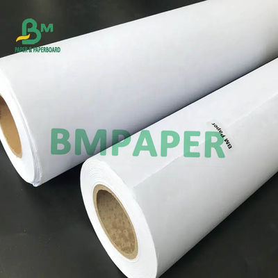Rolo branco 60gram sem revestimento 80gram 100gram do papel de plotador do ODM do OEM para a fábrica do vestuário