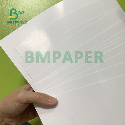 Os lados dobro revestiram o papel de tampa lustroso 250gsm 300gsm 70cm x 100cm