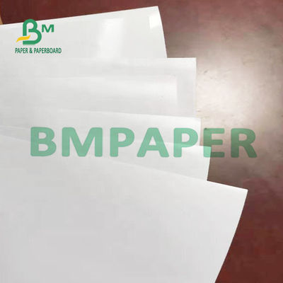 o PE 80g + 15g laminou o papel deslocado branco descorado impermeável de Woodfree