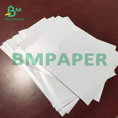 o PE 80g + 15g laminou o papel deslocado branco descorado impermeável de Woodfree
