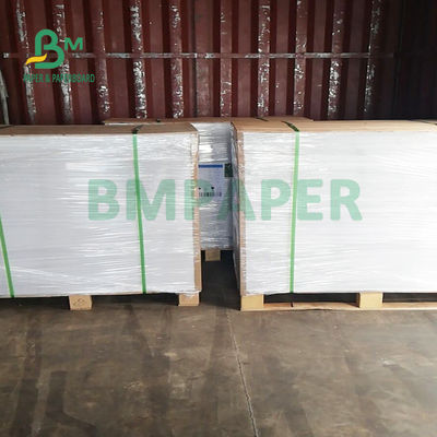 rolo de papel bond branco de 60gsm 65gsm, papel imprimindo deslocado branco para o catálogo 8,5 x 11 polegadas
