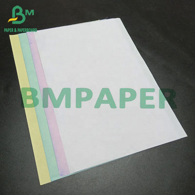 folha inofensiva sem carbônio colorida do papel de cópia de 50g 55g para a impressão da fatura