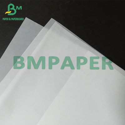 Produto comestível branco imprimível 30gsm de papel de embalagem de MG 40gsm 45gsm para a embalagem