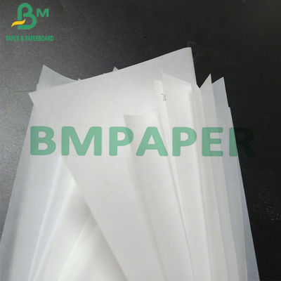 Produto comestível branco imprimível 30gsm de papel de embalagem de MG 40gsm 45gsm para a embalagem