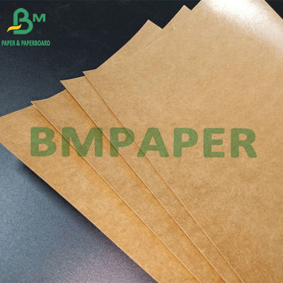 produto comestível lateral Brown do revestimento do PE 140g + 15g um Kraft Papel para o acondicionamento de alimentos