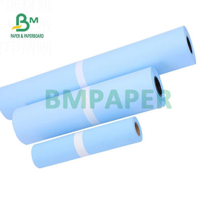 papel de plotador do lado do dobro de 80gsm Skyblue para a tiragem gráfica 20&quot; x 50yards