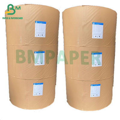 Papel de embalagem de saco branco descorado 80gsm de grande resistência para o OEM dos sacos