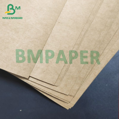 Bacia de sopa natural Degradable 250gsm de papel do estoque do copo de FDA Brown Kraft