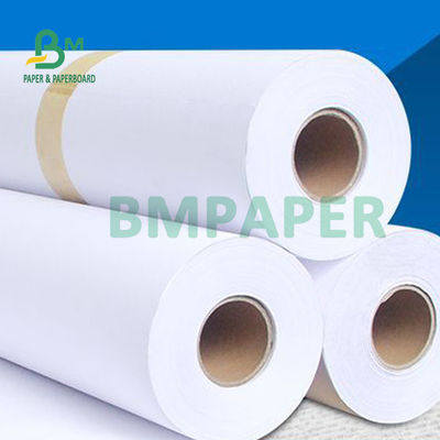 Inkjet do plotador de 20lb Papel para a impressora larga do formato imagem afiada de 24&quot; de 36&quot; de x 50m