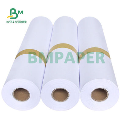 Inkjet do plotador de 20lb Papel para a impressora larga do formato imagem afiada de 24&quot; de 36&quot; de x 50m
