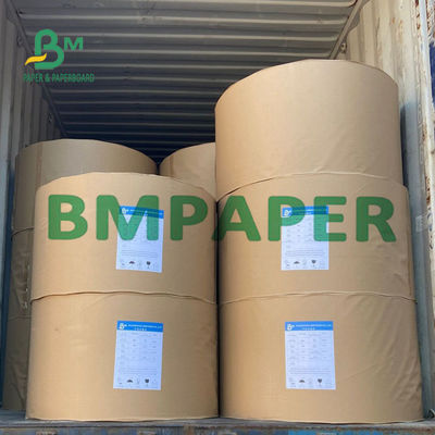 papel do ofício do saco de 80g 90g Brown para o saco resistente do cimento dos sacos da ruptura