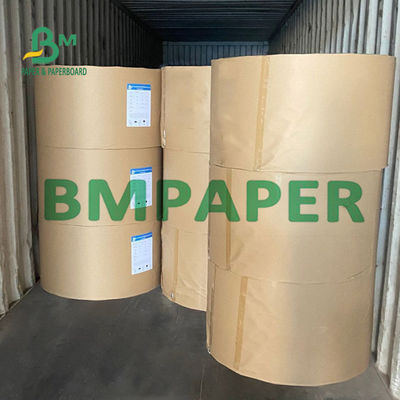 papel do ofício do saco de 80g 90g Brown para o saco resistente do cimento dos sacos da ruptura