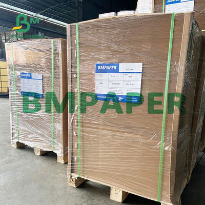 Papel de embalagem revestido da soldadura térmica do PE de 1600MM para o forro da pálete da Óleo-prova