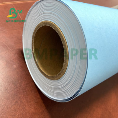 papel de plotador azul lateral de 80gsm um CAD para projetar 610mm x 150m