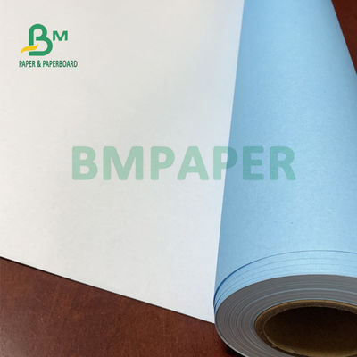 papel de plotador azul lateral de 80gsm um CAD para projetar 610mm x 150m