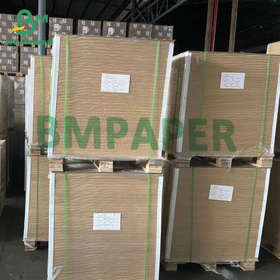 Cor alta do papel de embalagem de saco 80gsm da porosidade Brown para sacos do cimento