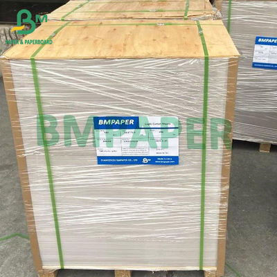 Papel grosso Cardstock sem revestimento branco brilhante do cartão do papel 160gsm