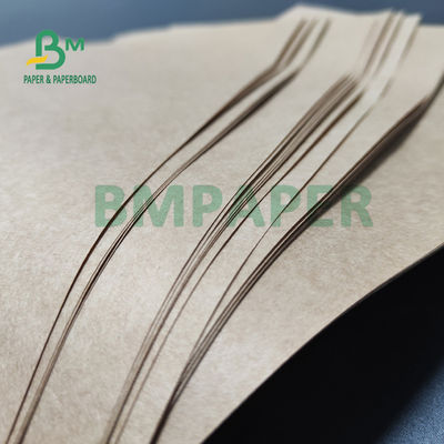 O Virgin reduz a polpa o papel de embalagem de saco 90gsm de Brown para Tote Bag Tear Resistant 70 x 100cm