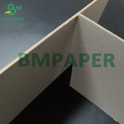 Reciclado reduza a polpa lados dobro grossos Grey Paper Board For Folders de 0.4mm - de 2mm