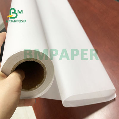 48gsm 36&quot; papel do marcador do plotador de X 100m CAD para a indústria lisa e lisa