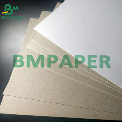 200g - 450g revestiu a placa de papel frente e verso branca com Grey Back Recycled Pulp Material