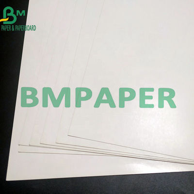 360g 25 × 38&quot; lado dobro da tampa de papel branca do brilho C2S revestido para o Hangtag