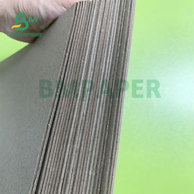 força dura Eco-amigável de 600gsm 700gsm Straw Board Both Side Grey