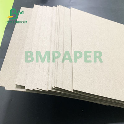 força dura Eco-amigável de 600gsm 700gsm Straw Board Both Side Grey