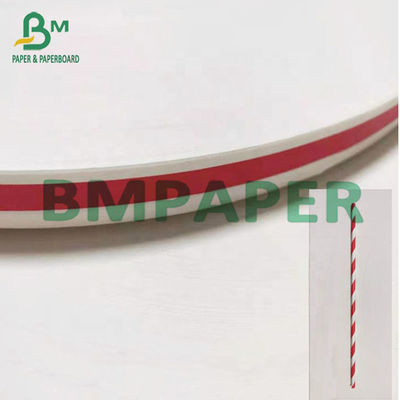 O produto comestível branco impresso descartável forra 13mm Straw Paper Roll For Drinking