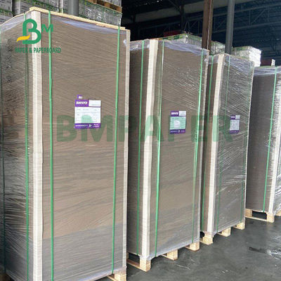 rigidez alta Grey Cardboard Both Sides Grey da parte traseira contínua de 1400gsm