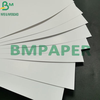 C2S cobrem o papel de seda do brilho, 120g 24 × 36" o texto branco Art Paper Double Sides Coated lustroso