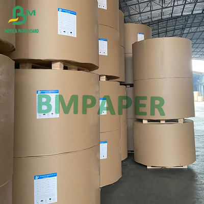 Rolo branco 50gsm 53gsm 60gsm 65cm do papel de ligação da polpa reciclável enorme 100cm