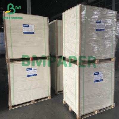 Rolo branco 50gsm 53gsm 60gsm 65cm do papel de ligação da polpa reciclável enorme 100cm