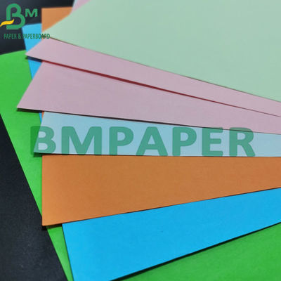 papel de superfície liso do cartão da cor 80g com cores de néon superiores