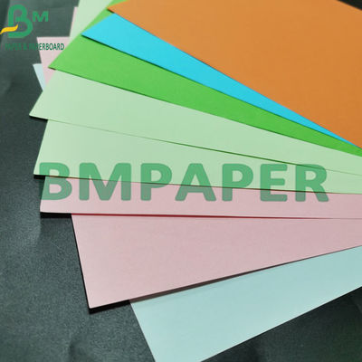 papel de superfície liso do cartão da cor 80g com cores de néon superiores