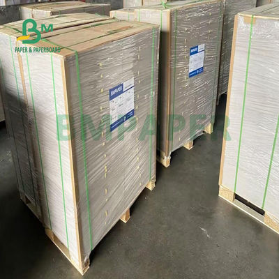 revestimento 2 Grey Back Straw Board lateral do brilho 1600gsm 508mm x 860mm