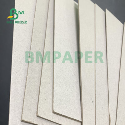 revestimento 2 Grey Back Straw Board lateral do brilho 1600gsm 508mm x 860mm