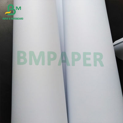 o desenho 70gsm modela o papel de plotador branco sem revestimento 60&quot; Rolls