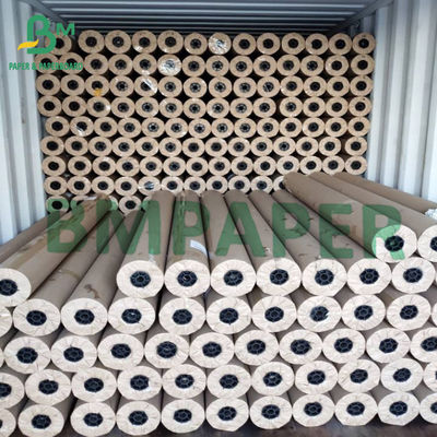 papel sem revestimento do fabricante do teste padrão de Rolls do papel de plotador do vestuário 60gsm