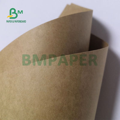 rolo Unbleached da placa do papel de embalagem de 300gsm Brown para o empacotamento de fast food 70cm